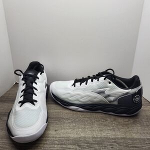 Mizuno Wave Enforce Court White Running Pickleball Shoes Sneakers Men's Size 13
